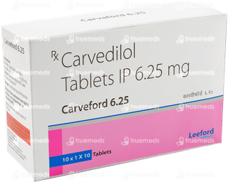 Carveford 6.25 Tablet 10